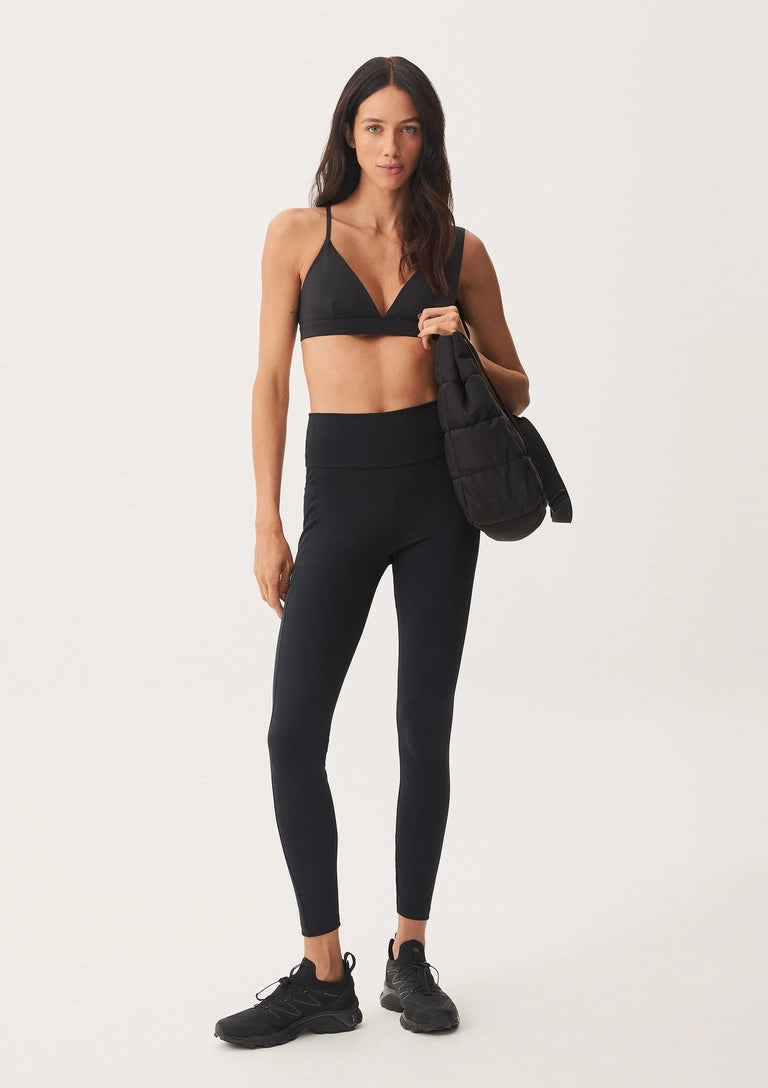 Calça legging feminina esportiva com fio lycra®