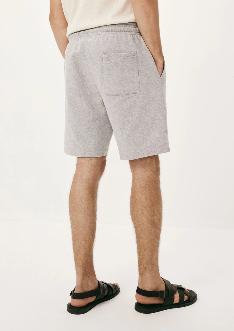 Bermuda masculina reta em moletom