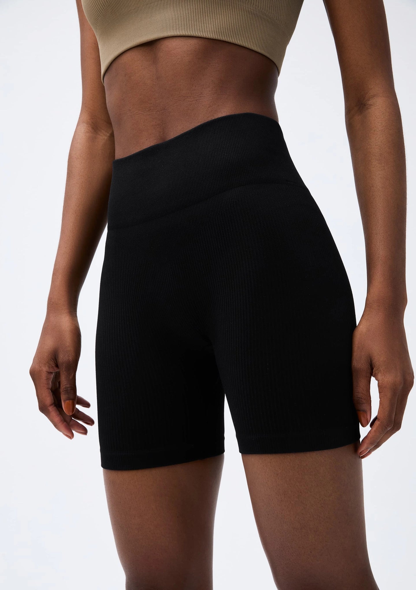 bermuda esportiva feminina biker sem costura